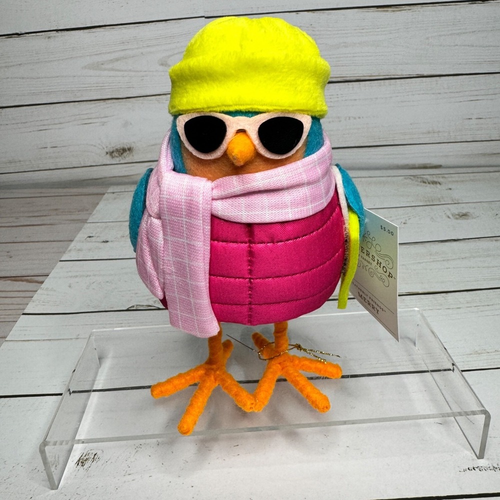 Target Wondershop Featherly Friends Merry 2024 Christmas Bird Scarf Sunglasses